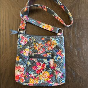 Vera Bradley Multicolor Floral Quilted Crossbody Bag